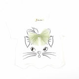 Short Sleeve Cat Top - Doe a Dear 