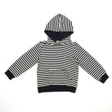 L/S Stripe Hoodie Sweater - Doe a Dear 