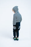 L/S Stripe Hoodie Sweater - Doe a Dear 