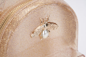 Angel Wings Iridescent Backpack - Black – doe a dear