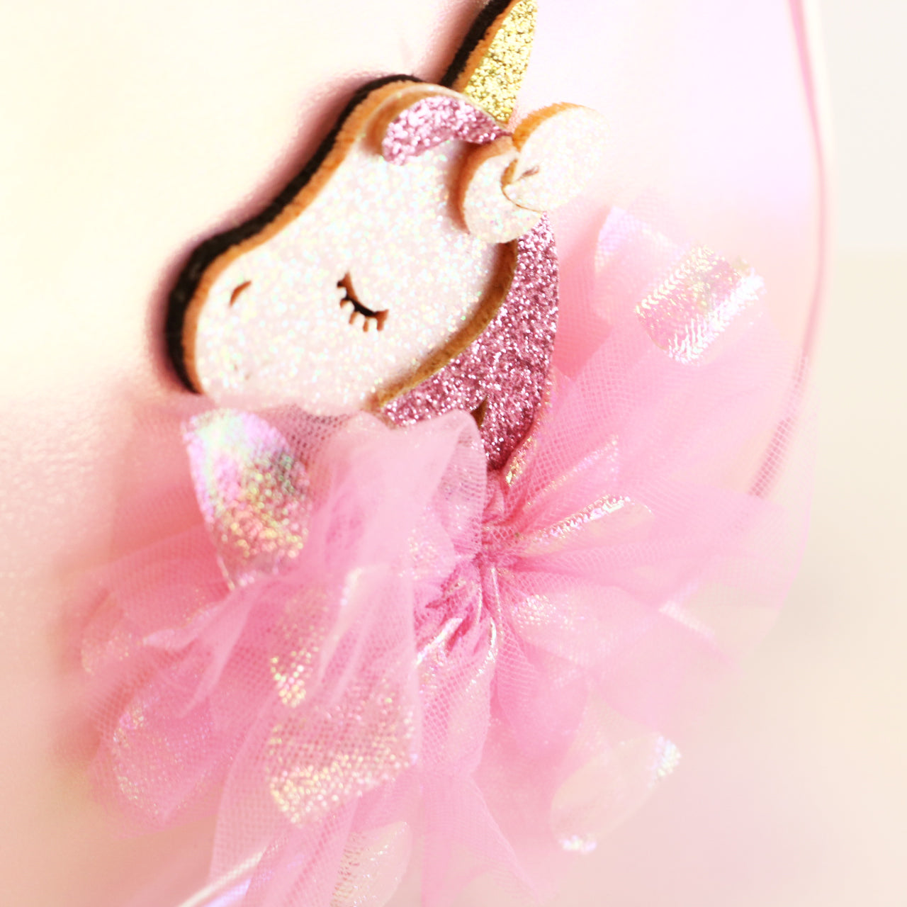 Unicorn Holographic Purse - Pink - doe a dear
