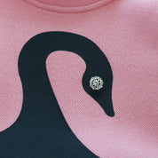 Swan Tulle Dress - Pink/Black - doe a dear
