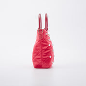 Pearls Quilted Velvet Bag - Wine - doe a dear