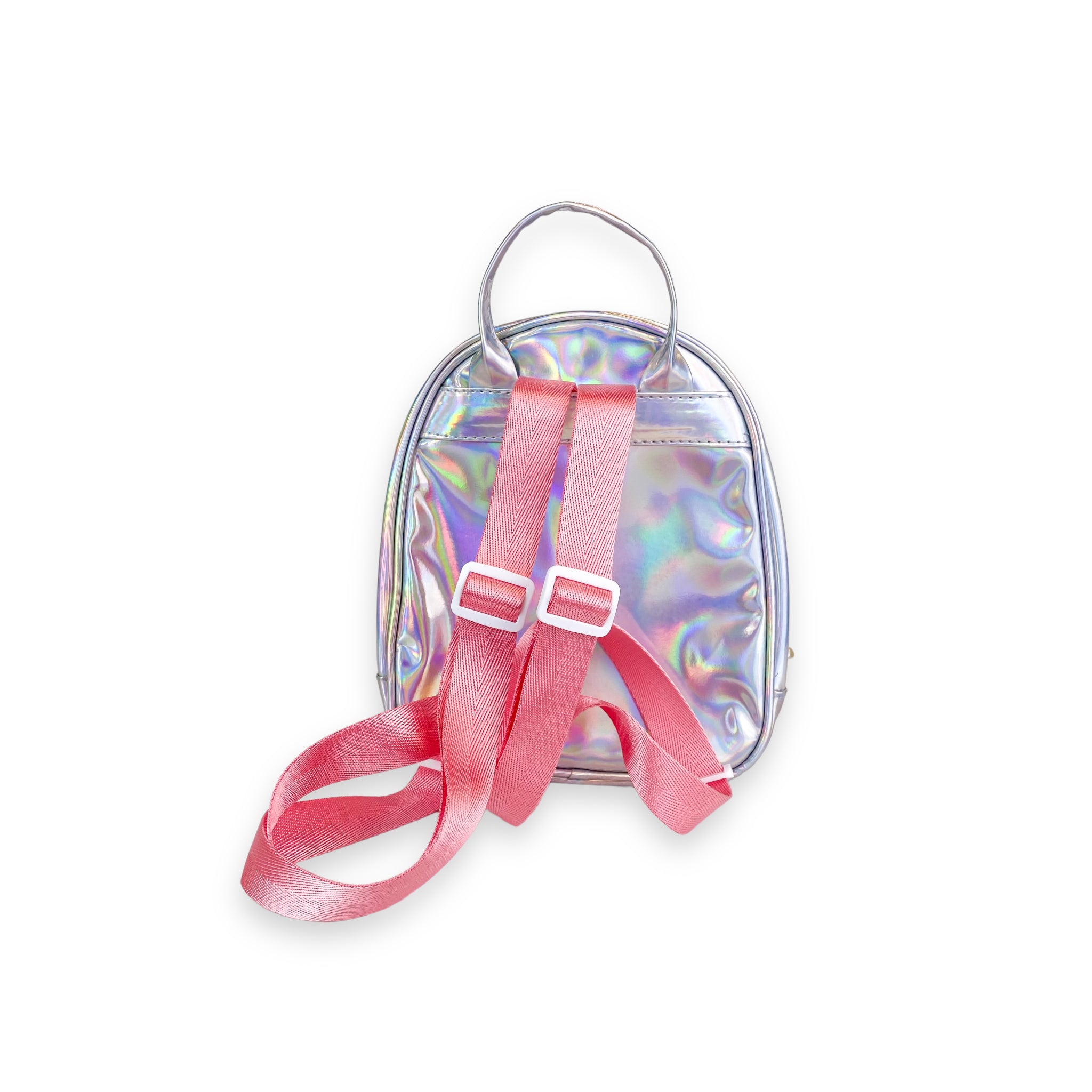 clear unicorn mini backpack unicorn Unicorn Purse & Backpack set Silver/Pink