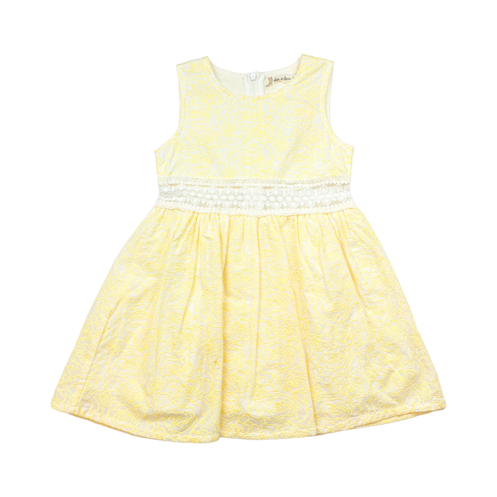 Rose Embroidery Dress - doe a dear