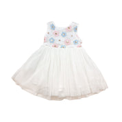 Sequin Floral Tulle Dress - doe a dear