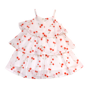 Cherry 3 Tiered Dress