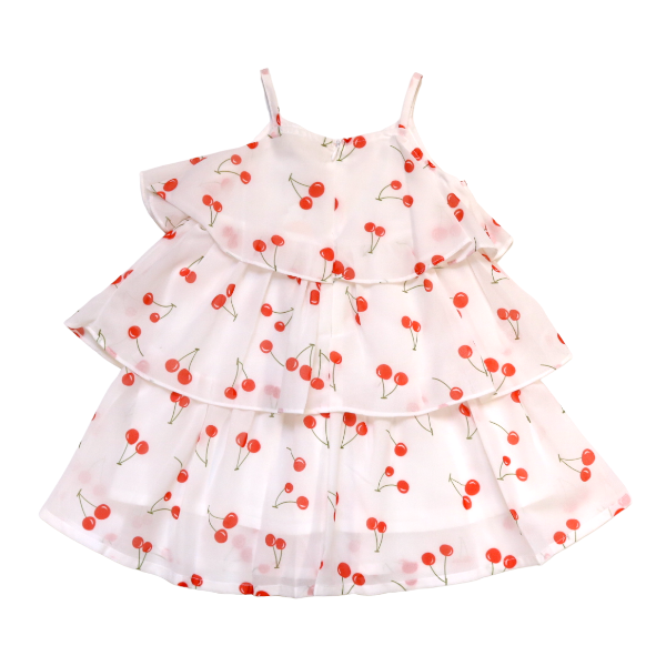 Cherry 3 Tiered Dress - doe a dear