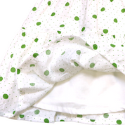 Green Polka Dot Sundress - doe a dear