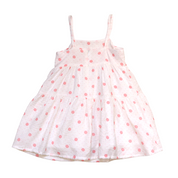 Pink Polka Dot Sundress - doe a dear
