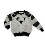 Pup Face Light Weight Sweatshirt Top w/ Ear Flaps