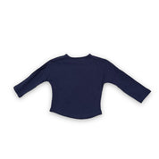 Bear Face Tee - NAVY - doe a dear