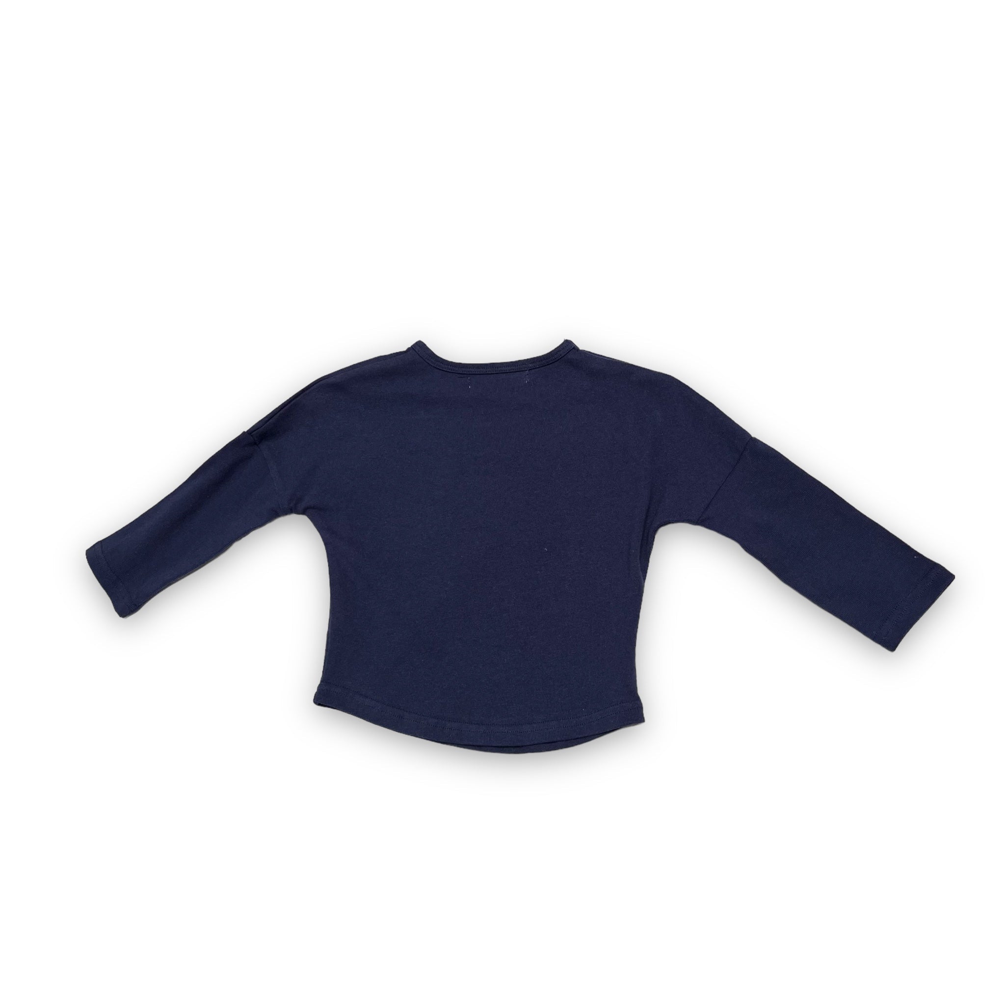Bear Face Tee - NAVY - doe a dear