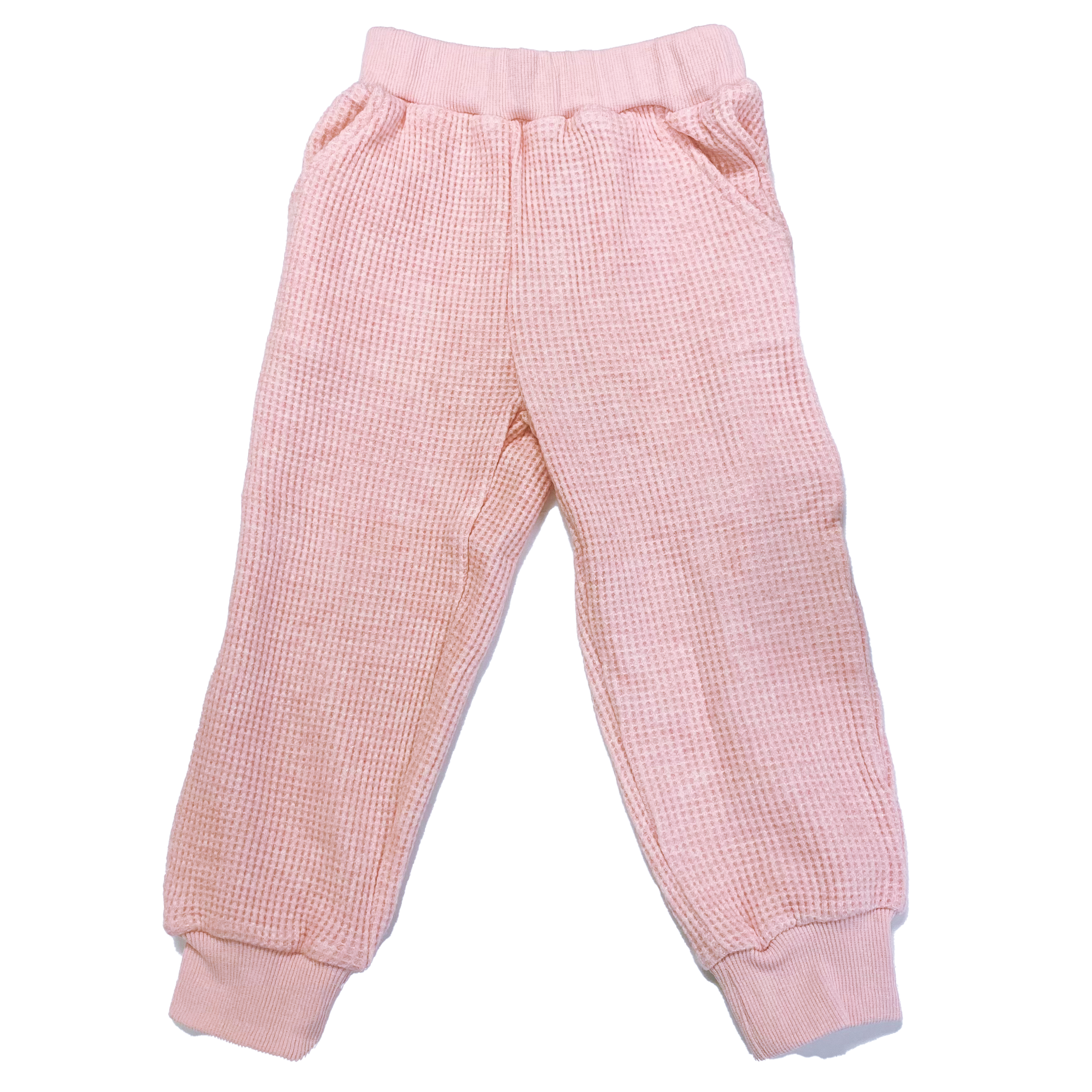 Textured Teddy Loungewear Set - Pink - doe a dear