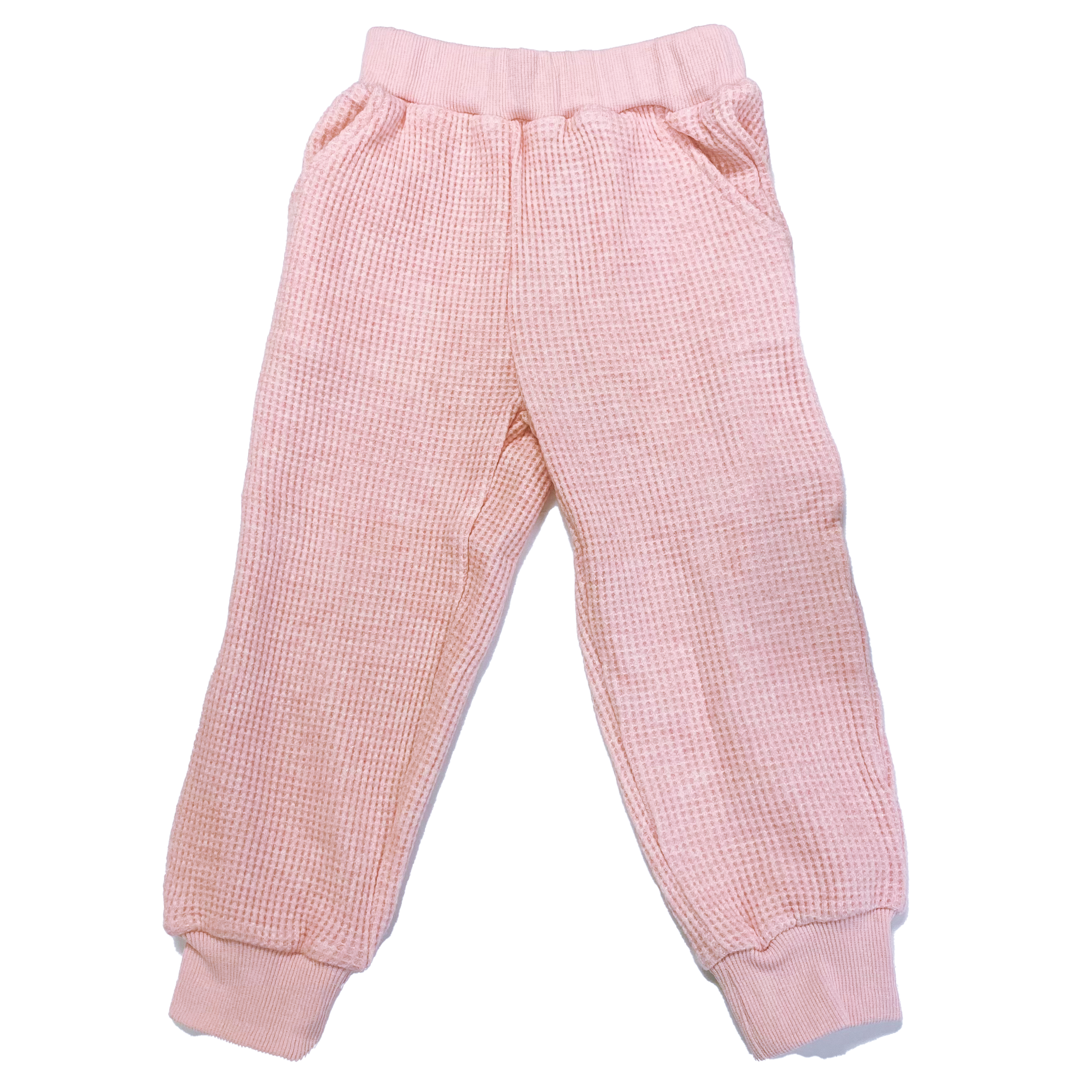 Textured Teddy Loungewear Set - Pink