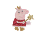 Peppa Pig w/ Star Wand Hair Clip