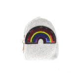 Sequin Rainbow Coin Purse Key Chain - Doe a Dear 
